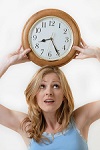 Time Management (clock on head) WP