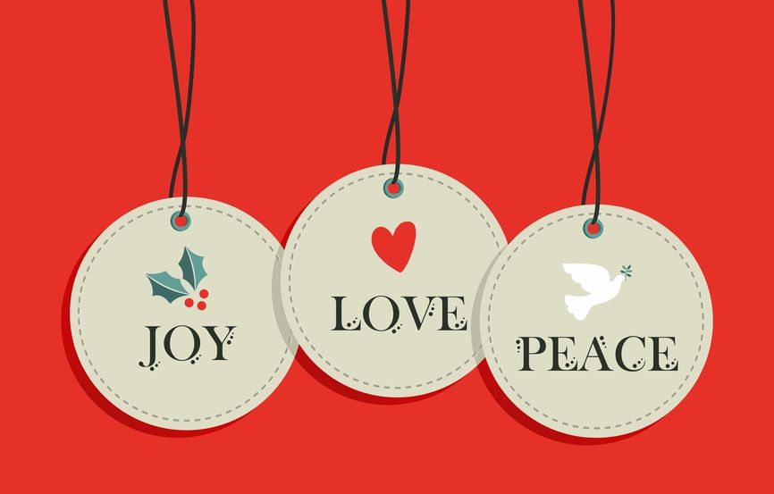 16463865 - merry christmas hang tags sale elements set.