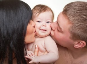 parents and baby