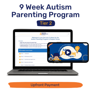 9 Week Autism Parental Stress Relief Program (Tier 2)