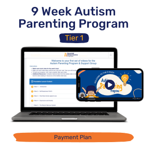 9 Week Autism Parental Stress Relief Program (Tier 1 - Payment Plan)